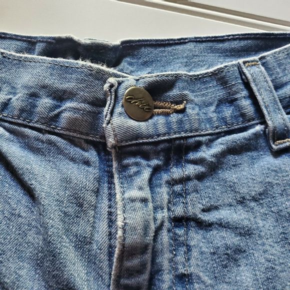 vintage 80's high waisted mom jean shorts sz 30 12 - Picture 3 of 6